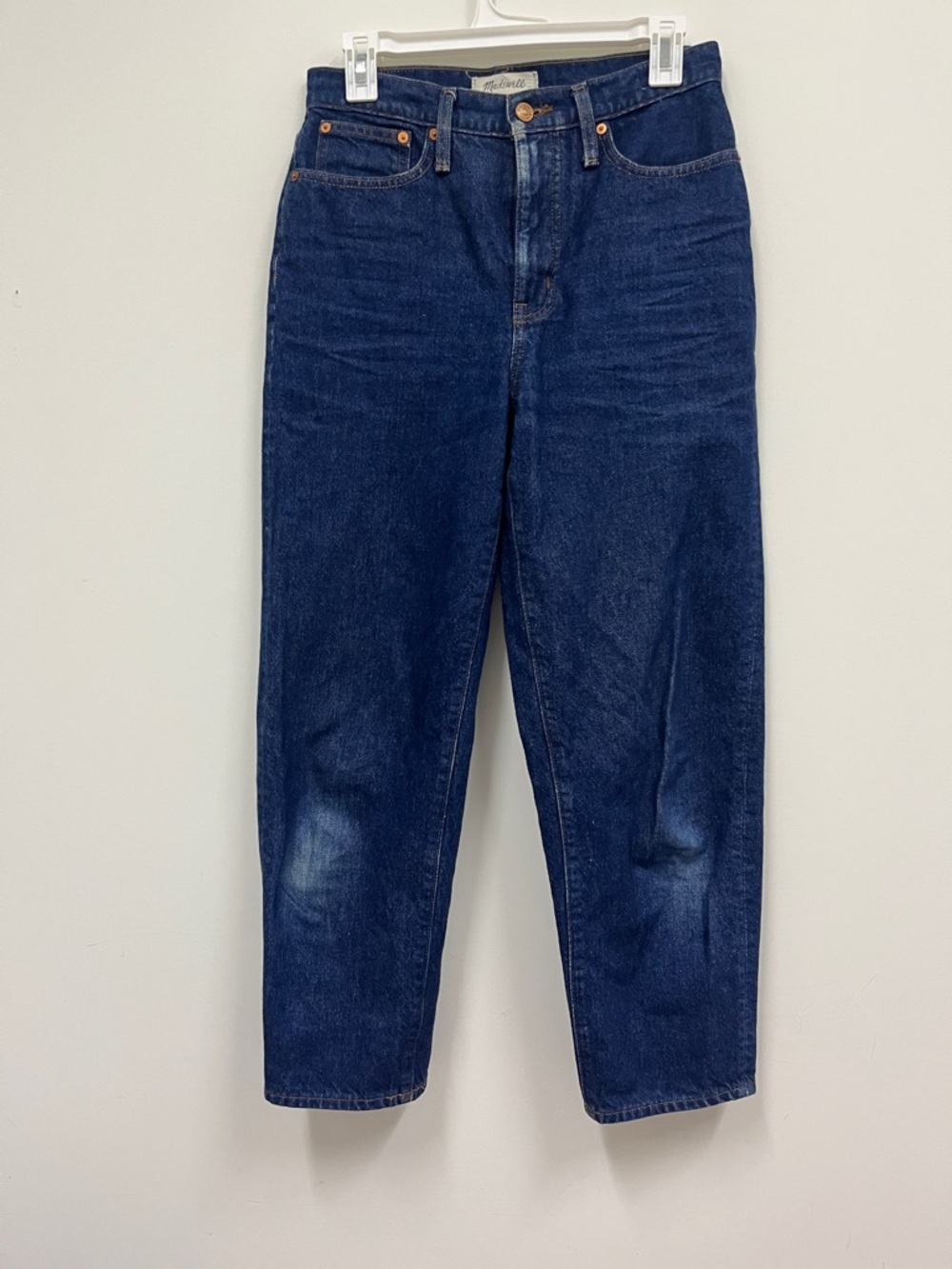 Madewell Mid Rise  Dark Blue "Balloon"  Denim Jeans size 26